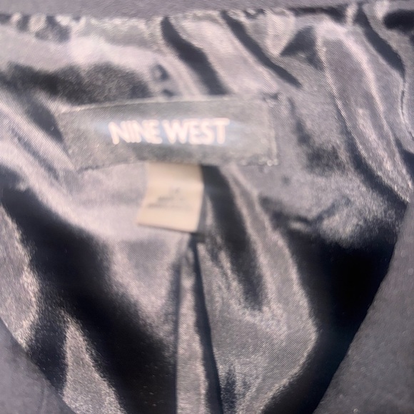 Nine West Black Single-Button Women's Blazer - Picture 3 of 4